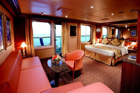 cabina di lusso su una nave da crociera