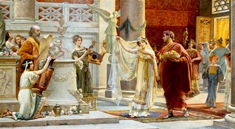 Antica cerimonia nuziale romana