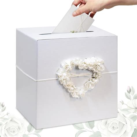 scatola porta buste matrimonio stile shabby chic