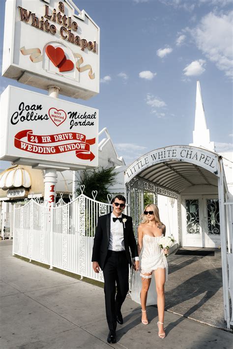 La Little White Wedding Chapel di Las Vegas