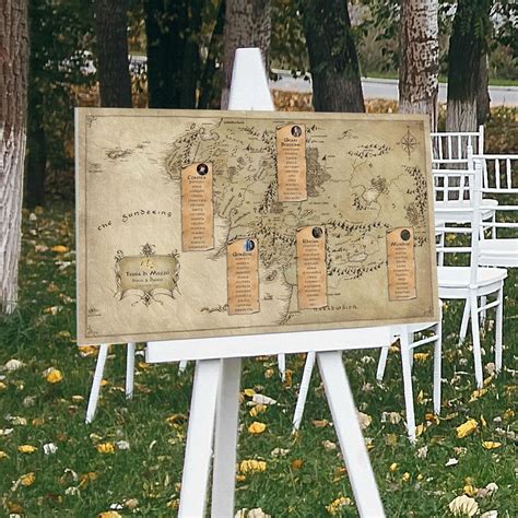 Tableau mariage a tema autunnale con zucche e castagne