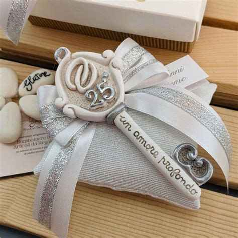 Bomboniere per 25 anni di matrimonio