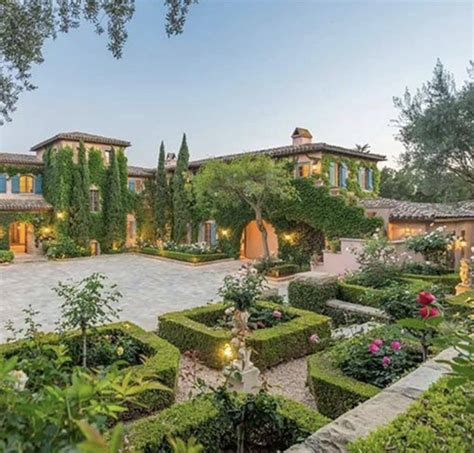 Vista della villa di Montecito dove si è svolto il matrimonio