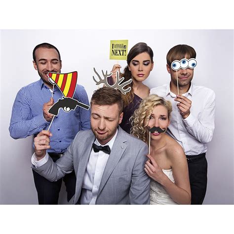 Angolo Photo Booth con accessori divertenti