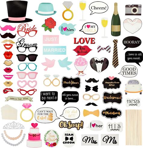 Accessori per photo booth matrimonio
