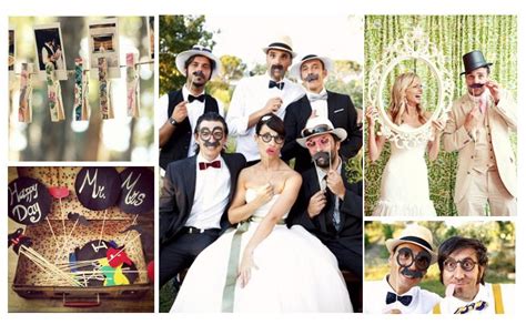 Matrimonio con angolo photo booth allestito