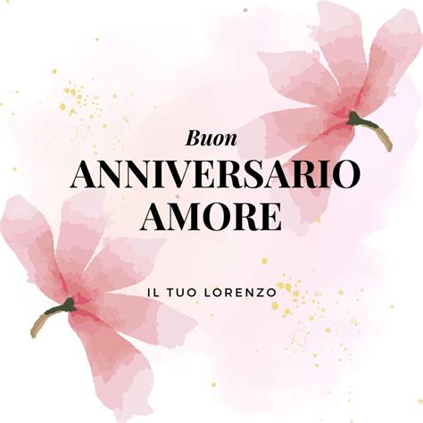 Esempio di biglietto d'anniversario finito, colorato e personalizzato