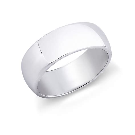Esempio di fede nuziale in oro bianco