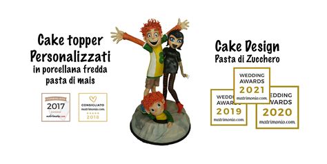 Esempi di cake topper personalizzati