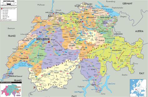 Mappa della Svizzera con indicatori di nuzialità regionali