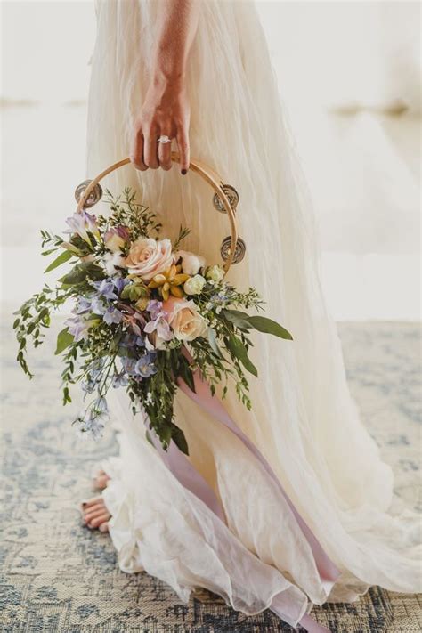 Hoop bouquet per damigelle