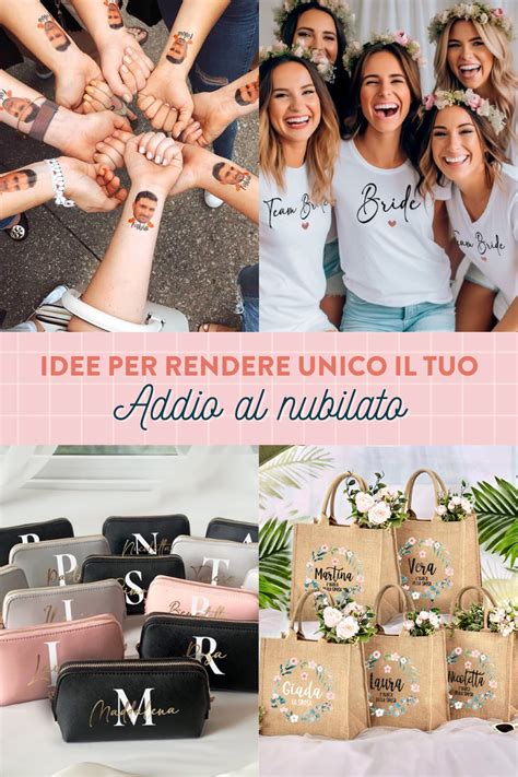 Regali personalizzati per addio al nubilato