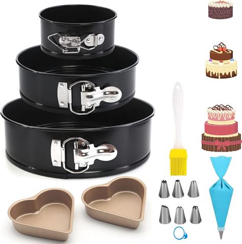 Set di stampi in silicone per torte