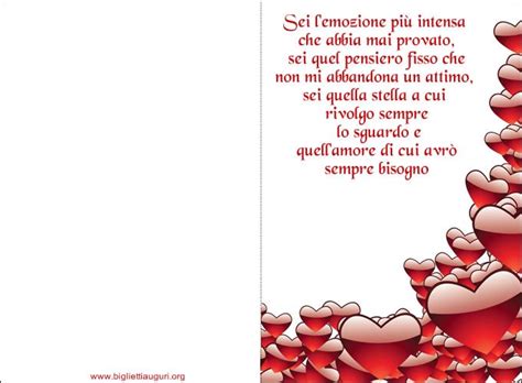 Citazione d'amore su un biglietto
