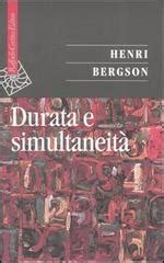 Diagramma che illustra la teoria della durata di Bergson