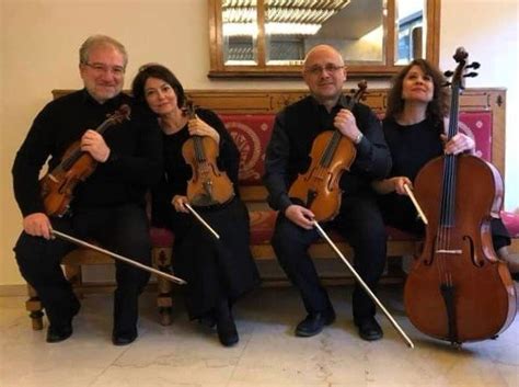 Quartetto d'archi che suona