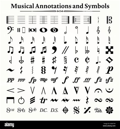 simboli musicali stilizzati