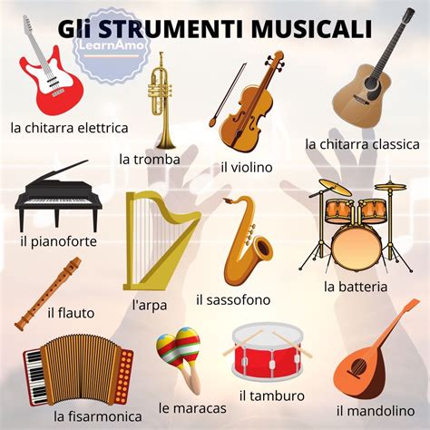 Strumenti musicali per matrimonio