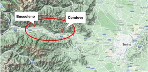 Mappa che mostra la posizione di Codroipo e dei negozi circostanti