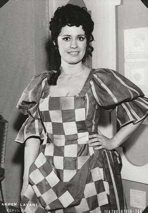 Carmen Lavani in costume di scena