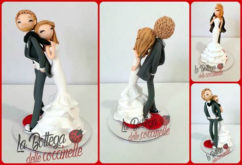 Diverse tipologie di statuine per torta nuziale