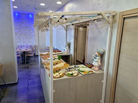 Angolo buffet gelati colorato