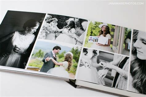 layout pagina fotolibro matrimonio con diverse dimensioni foto