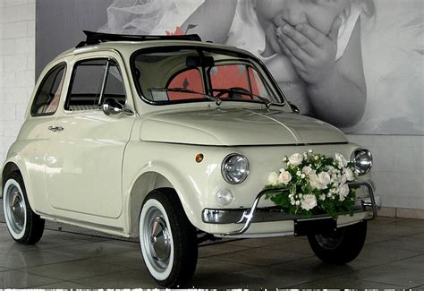 Fiat 500 d'epoca per matrimonio
