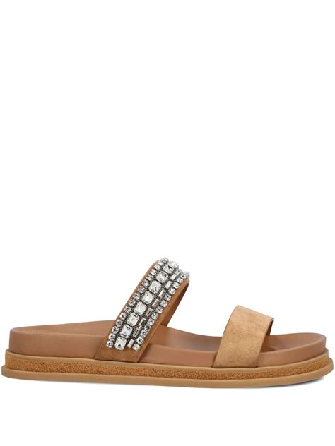 Sandali Jimmy Choo Kenny con cristalli gioiello