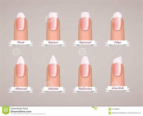 Forme delle unghie da sposa