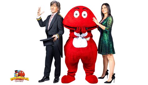 Roberta Lanfranchi e il Gabibbo alla conduzione di Paperissima Sprint