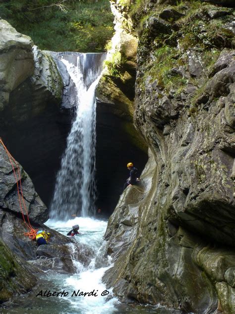 Canyoning in montagna
