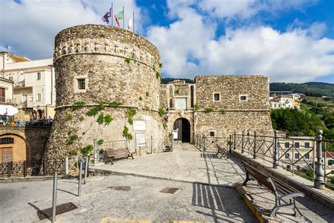 Castello Murat a Pizzo con vista mare