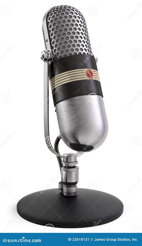 Immagine stilizzata di un microfono radiofonico