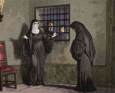 Illustrazione di Gertrude, la Monaca di Monza