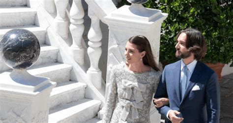 Matrimonio civile di Charlotte Casiraghi e Dimitri Rassam