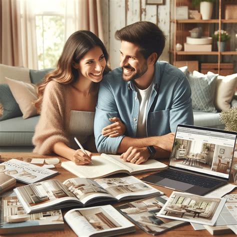Coppia che pianifica il matrimonio