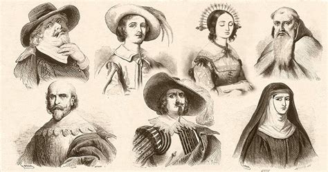 Illustrazione dei personaggi de I Promessi Sposi