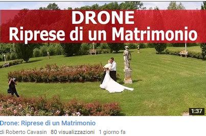 Schema delle riprese con drone durante un matrimonio
