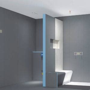 Pannelli wedi per la costruzione di elementi bagno