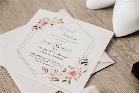 Partecipazioni matrimonio eleganti
