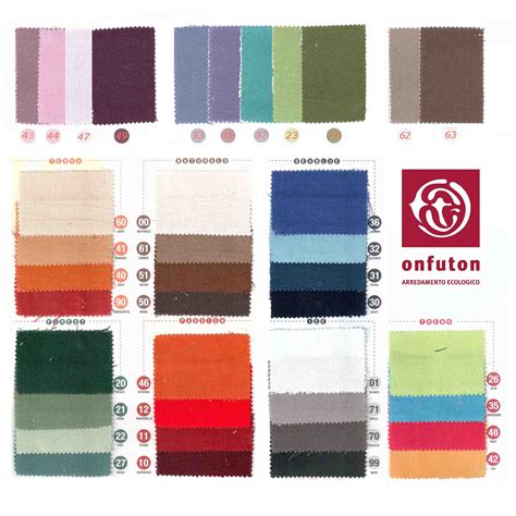 Esempio di cartella colori per tessuti eleganti