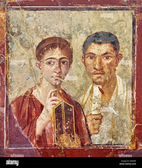 affresco romano con rose