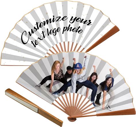 Ventaglio personalizzato con nome invitato