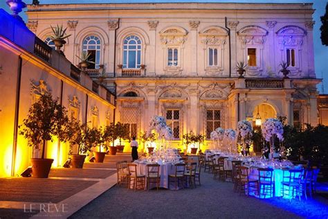 Interni di ville per matrimoni