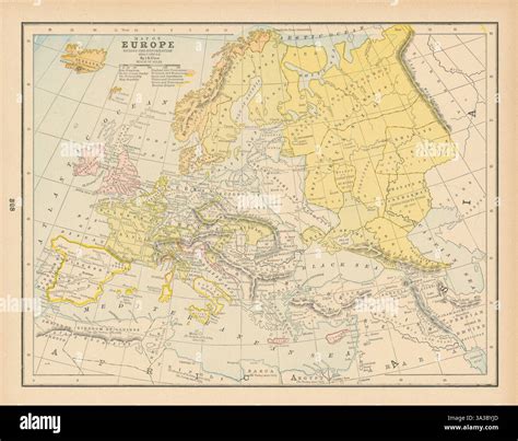 Mappa dell'Europa durante la Riforma