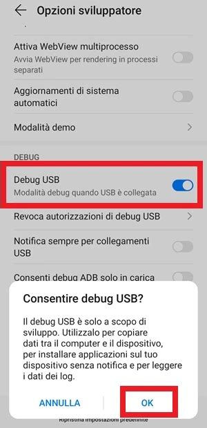 Schermata delle opzioni di debug Bluetooth su Mac