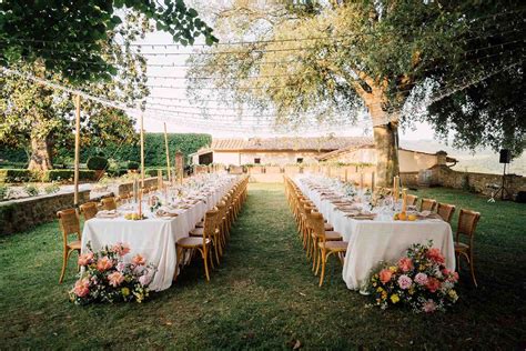 Matrimonio all'aperto tra i vigneti del Chianti