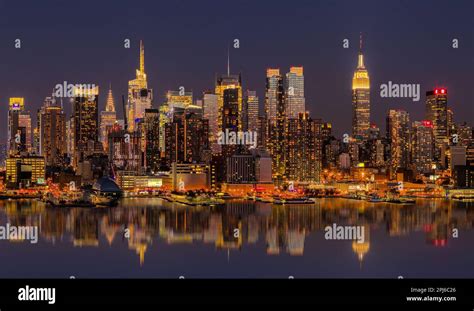vista dello skyline di Manhattan da Battello