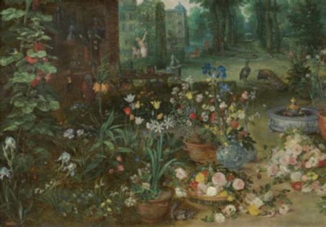Dipinto di Jan Brueghel il Vecchio con ciclamini